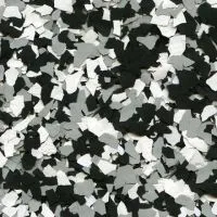Decorative flake blend sample 10