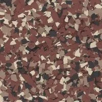 Decorative flake blend sample 3
