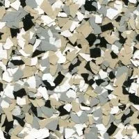 Decorative flake blend sample 4