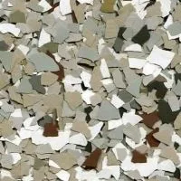 Decorative flake blend sample 5